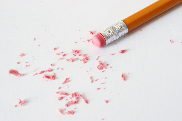 image of a pencil with an eraser on the end