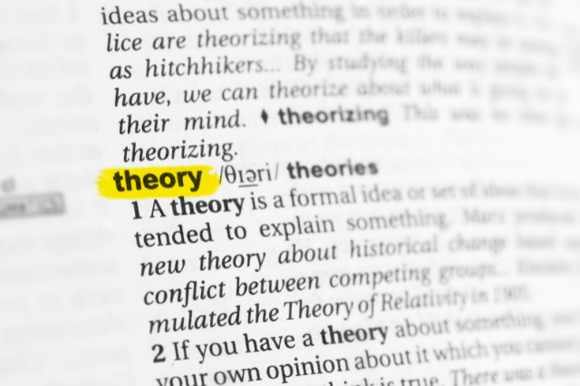 image of description of word theory
